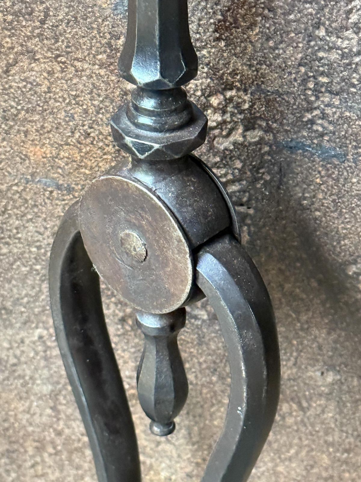 Home Fixtures Victorian Fireplace Tools Or Fire Irons, 19th Century, United Kingdom photo