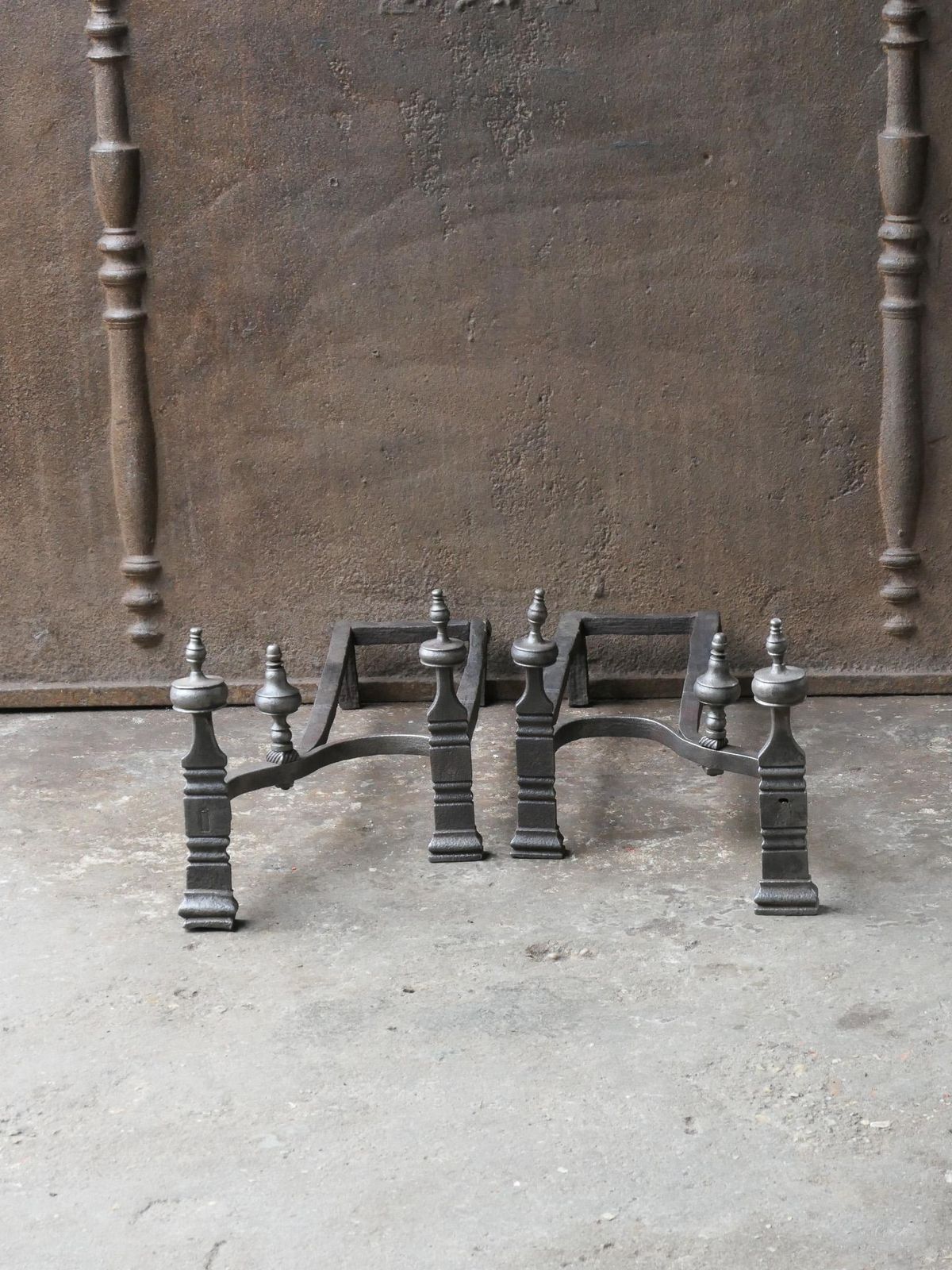 18th 19th Century French Neoclassical Fireplace Grate Or Fire Grate photo for sale