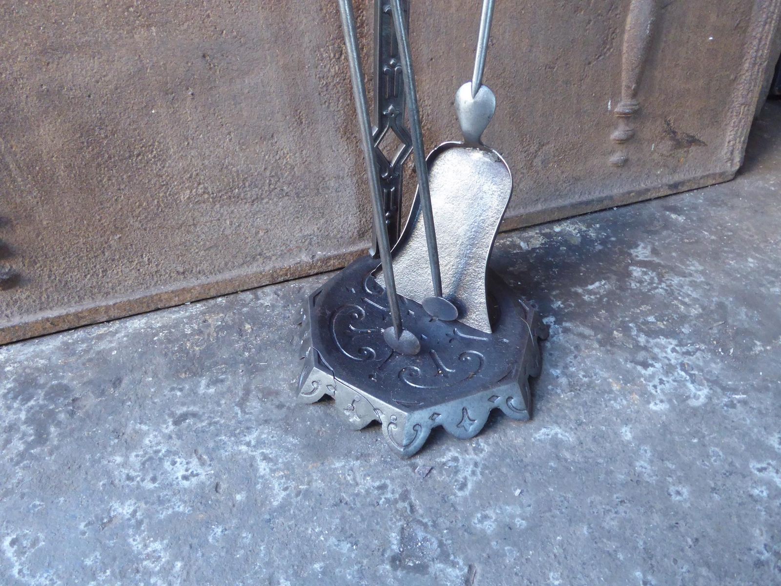 Antique French Fireplace Tools Or Fire Tools, 19th 20th Century photo buy