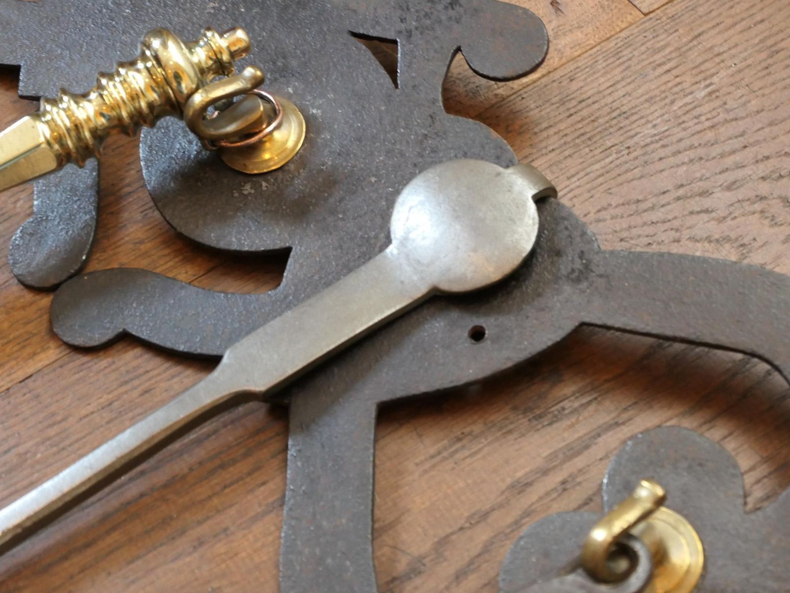 Home Fixtures Antique Dutch Fireplace Tools Or Fire Tools, 18th/19th Century photo