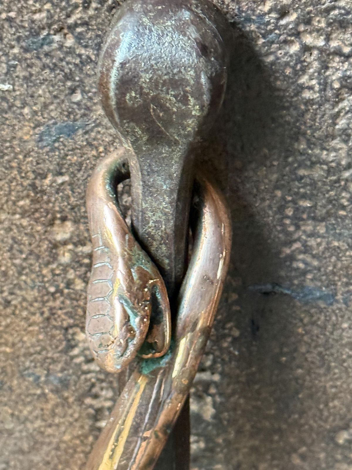 Exceptional Dutch Art Nouveau Fireplace Tools photo vinterior