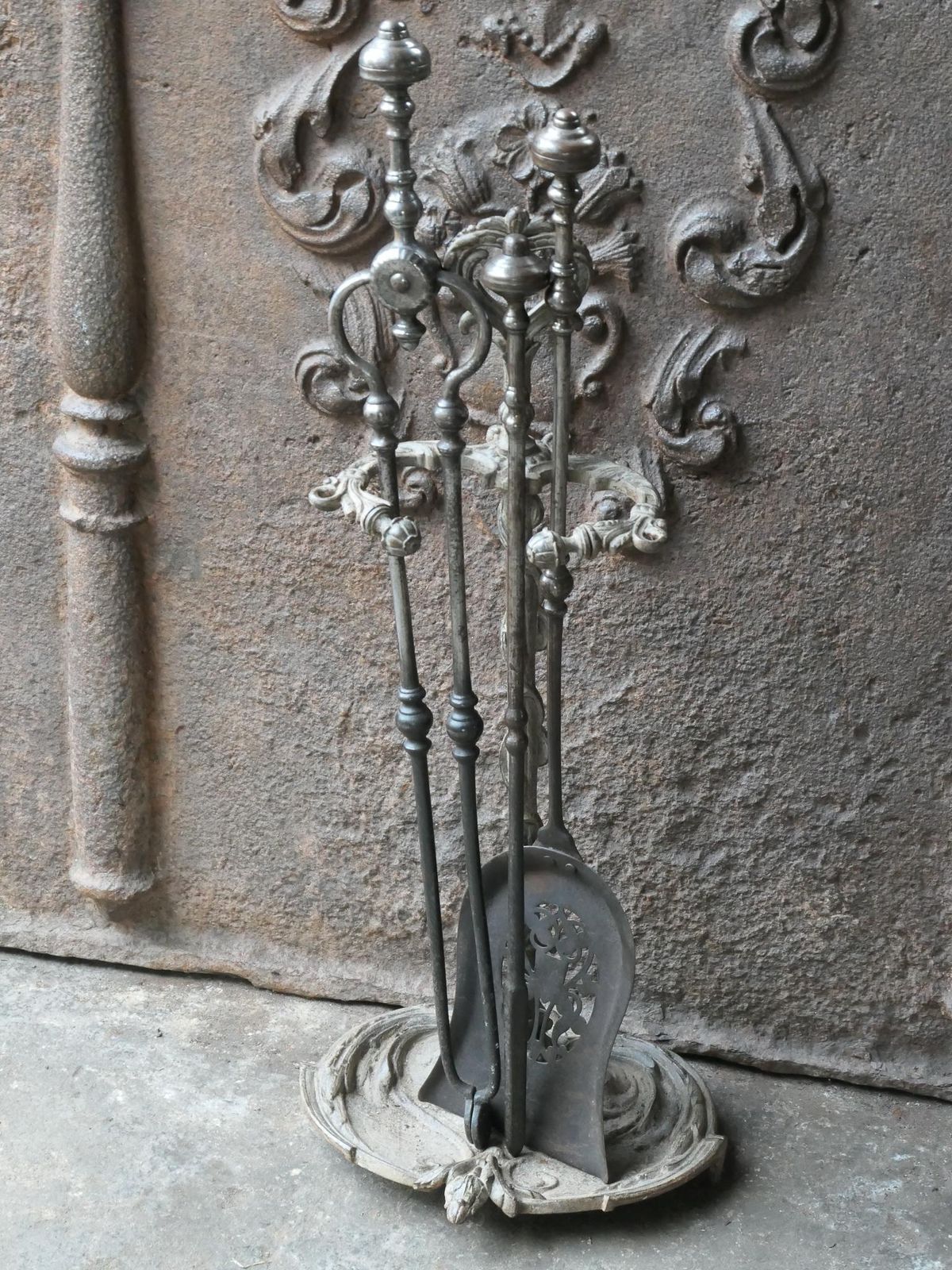 18/19th C. English Georgian Fireplace Tools photo Home Fixtures