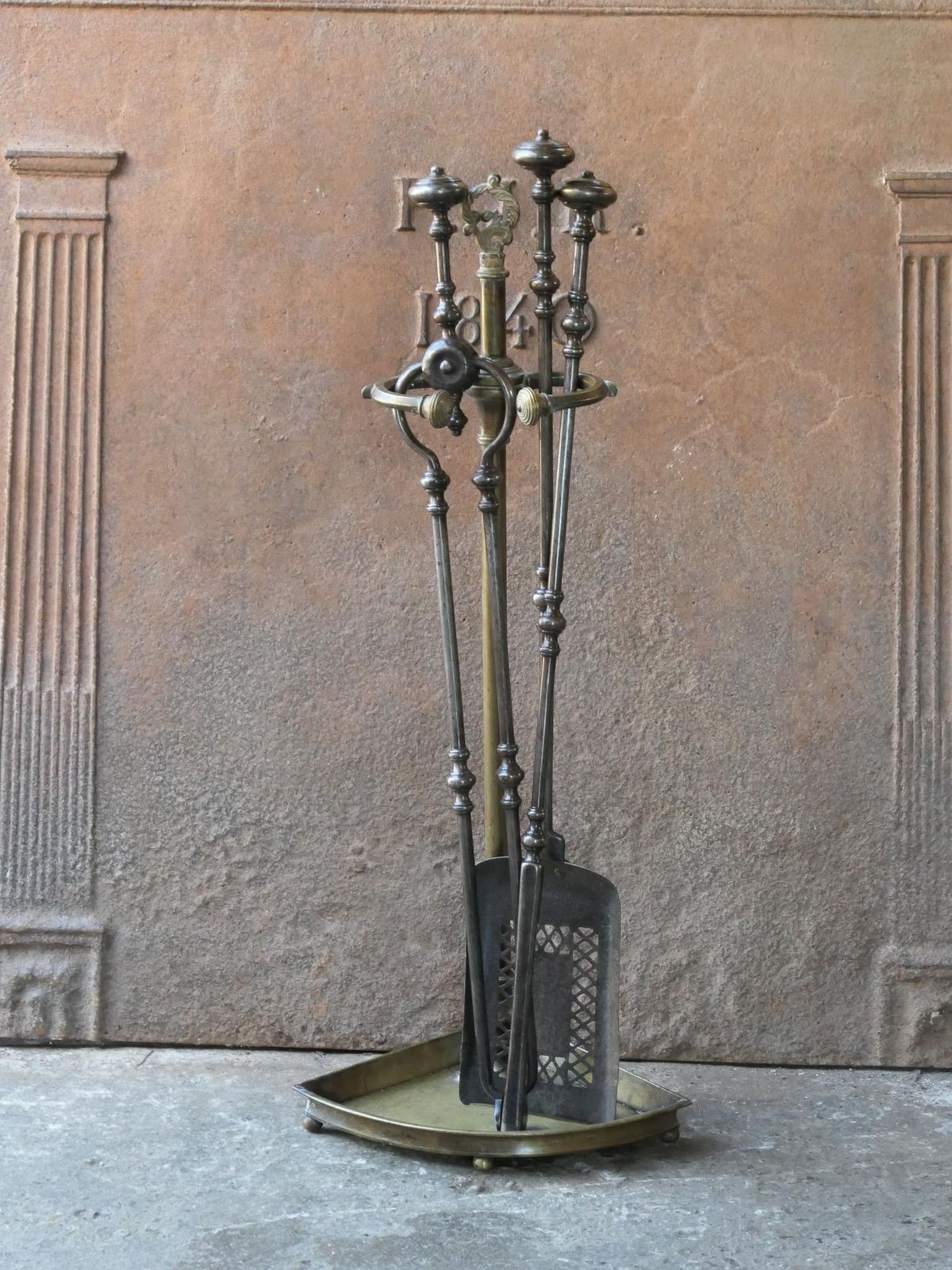 18th   19th C. English Georgian Fireplace Poker Set photo furniture