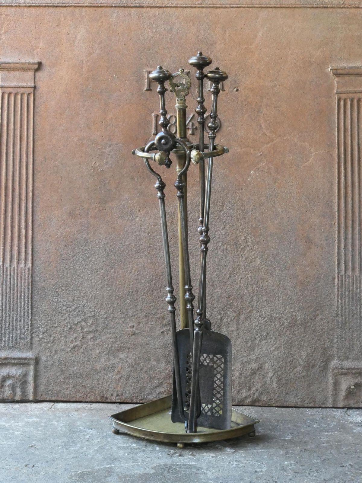 18th   19th C. English Georgian Fireplace Poker Set photo for sale