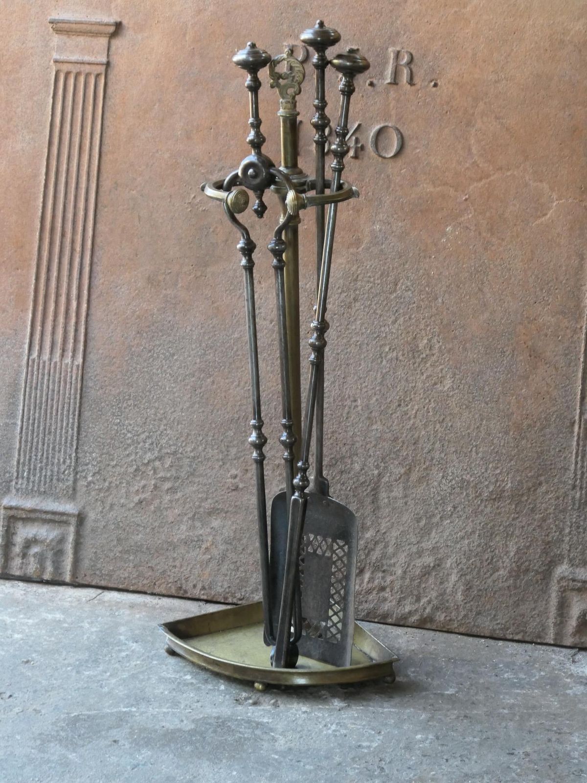 18th   19th C. English Georgian Fireplace Poker Set photo 1088.0