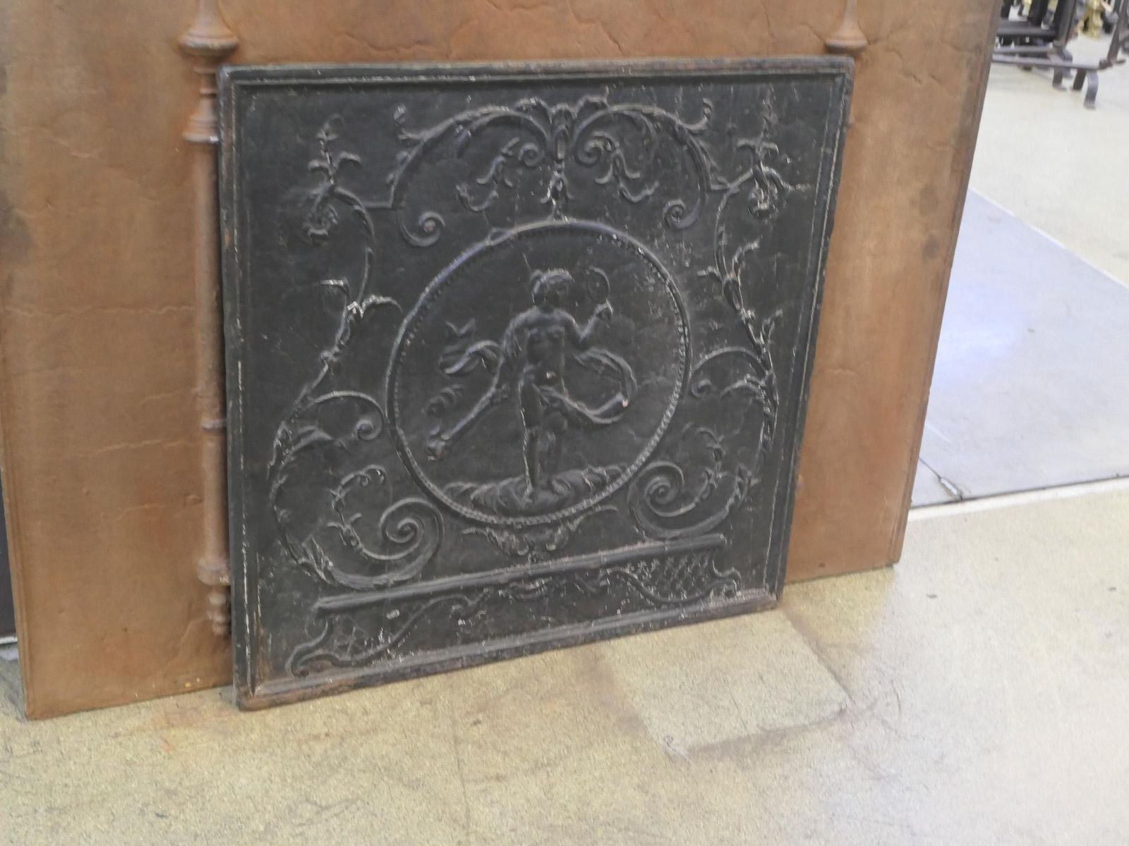 18th  19th Century French Neoclassical Period 'Venus' Fireback / Backsplash photo Home Fixtures