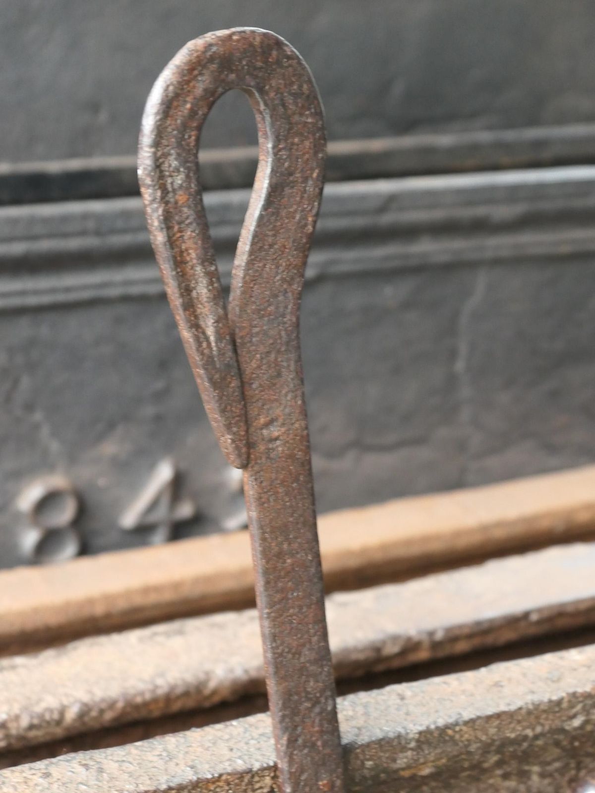 photo furniture Large French Neoclassical Fireplace Tools, 18th 19th Century