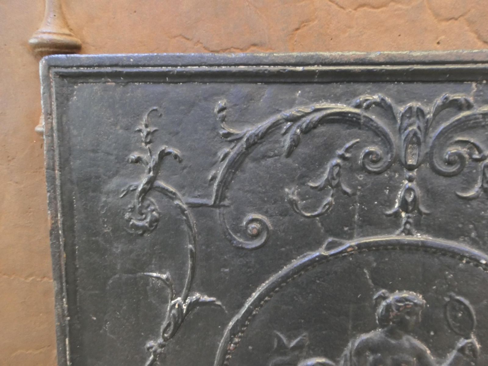 18th  19th Century French Neoclassical Period 'Venus' Fireback / Backsplash photo vinterior
