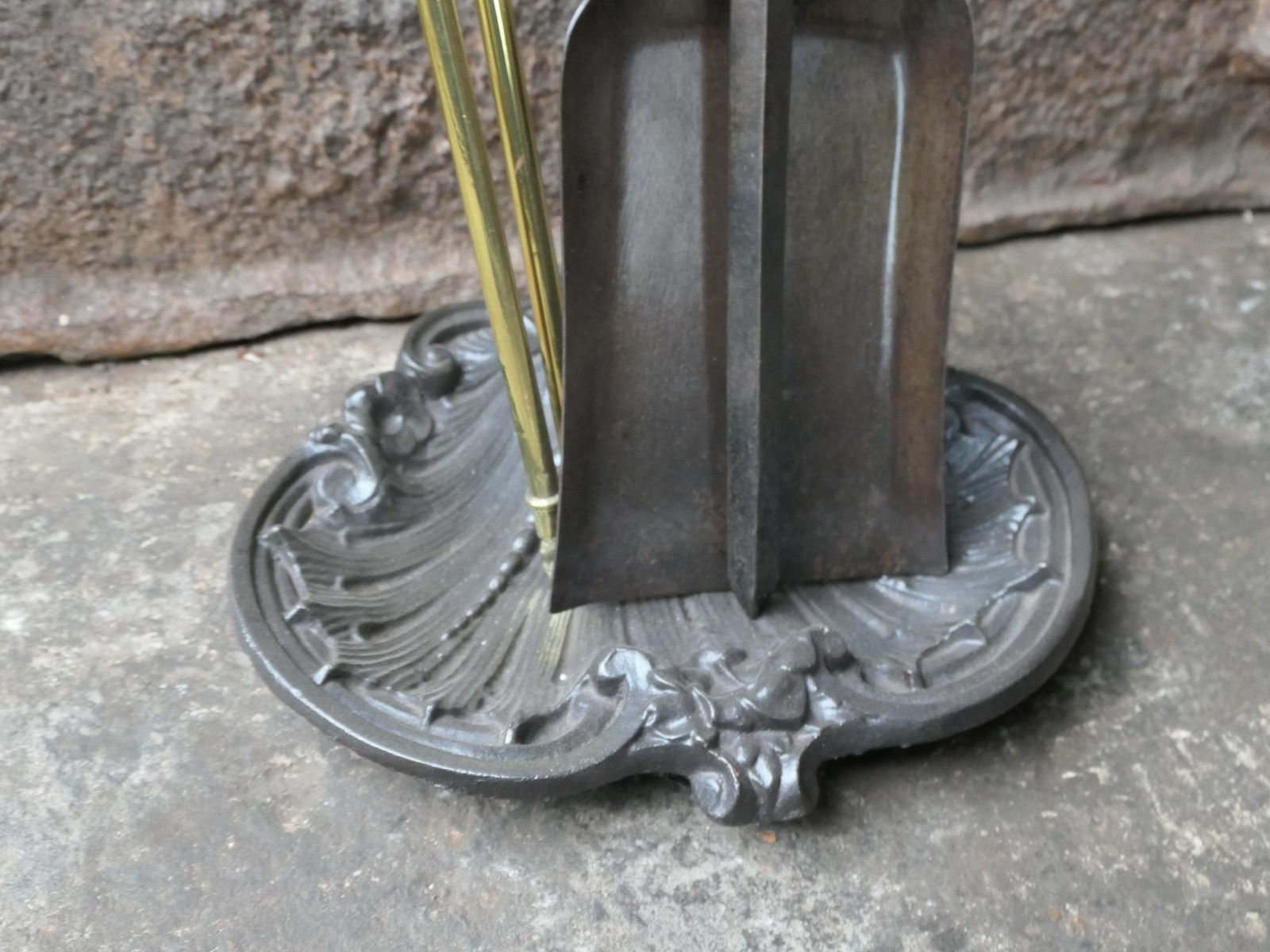 19th C. English Victorian Fireplace Companion Set photo buy