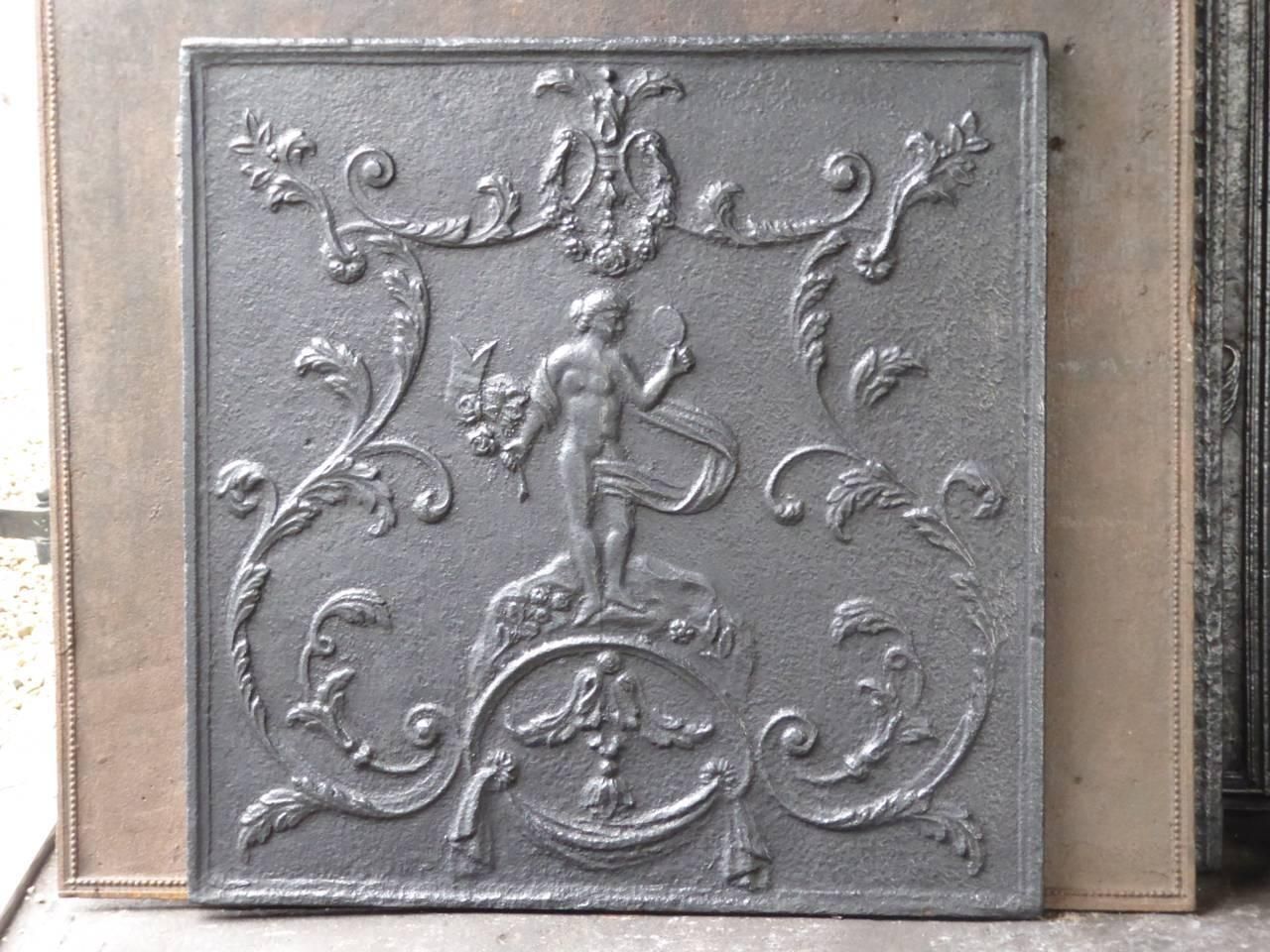 18th Century French Louis XV Period Venus Fireback / Backsplash photo furniture