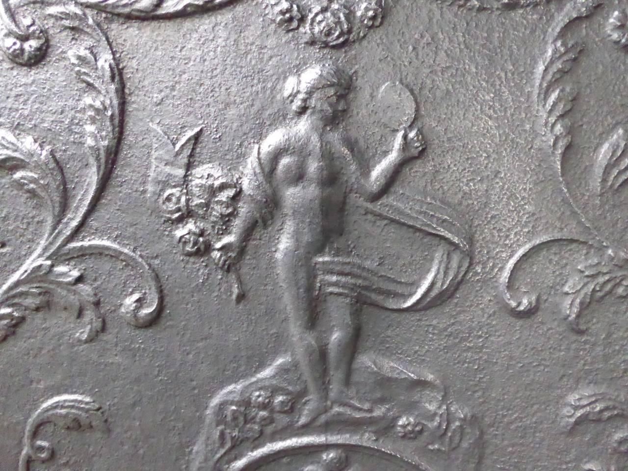 18th Century French Louis XV Period Venus Fireback / Backsplash photo 1258.0