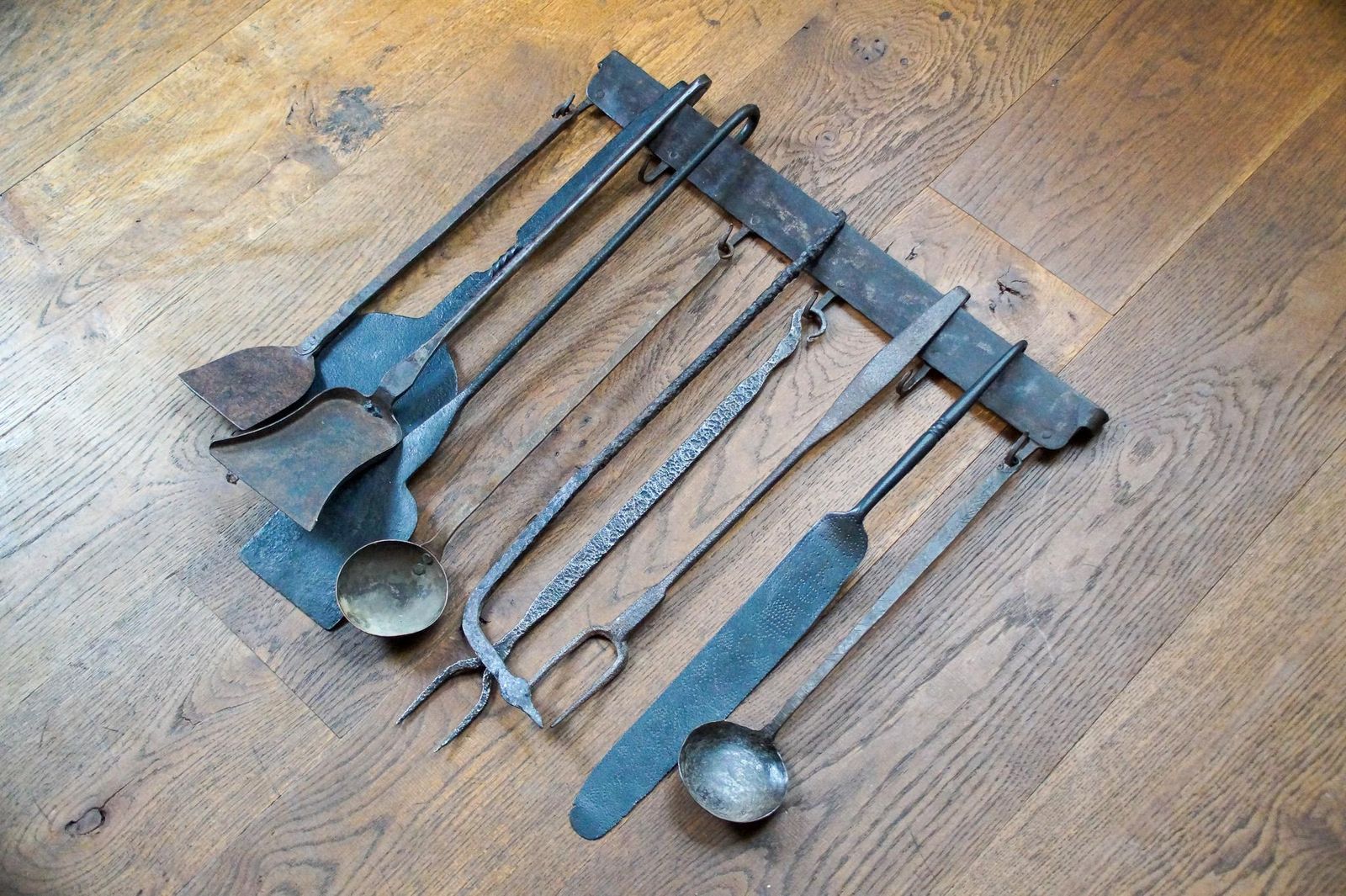 Antique Dutch Fireplace Tools Or Fire Tools, 18th/19th Century photo buy