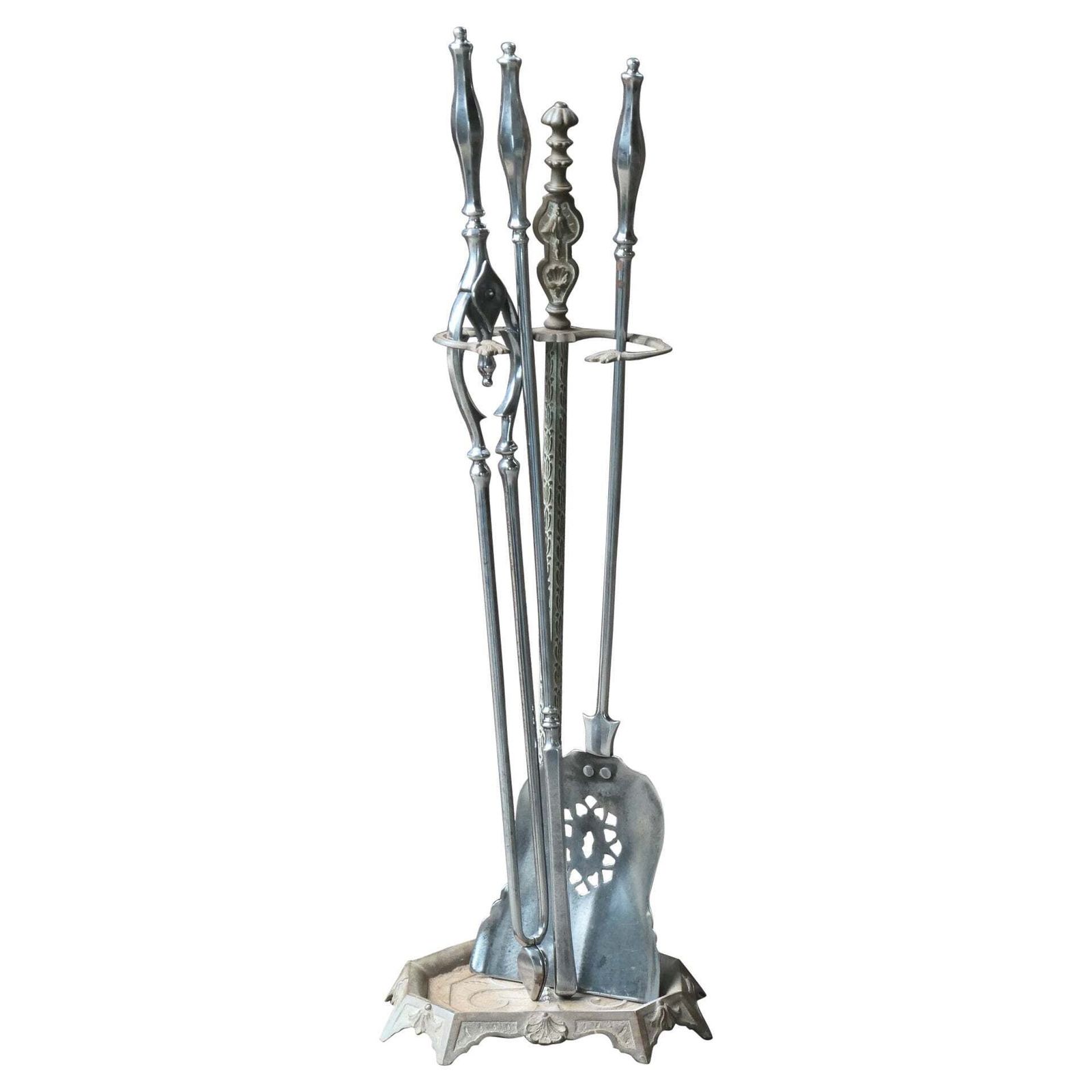 Antique 18th   19th C. English Georgian Fire Companion Set