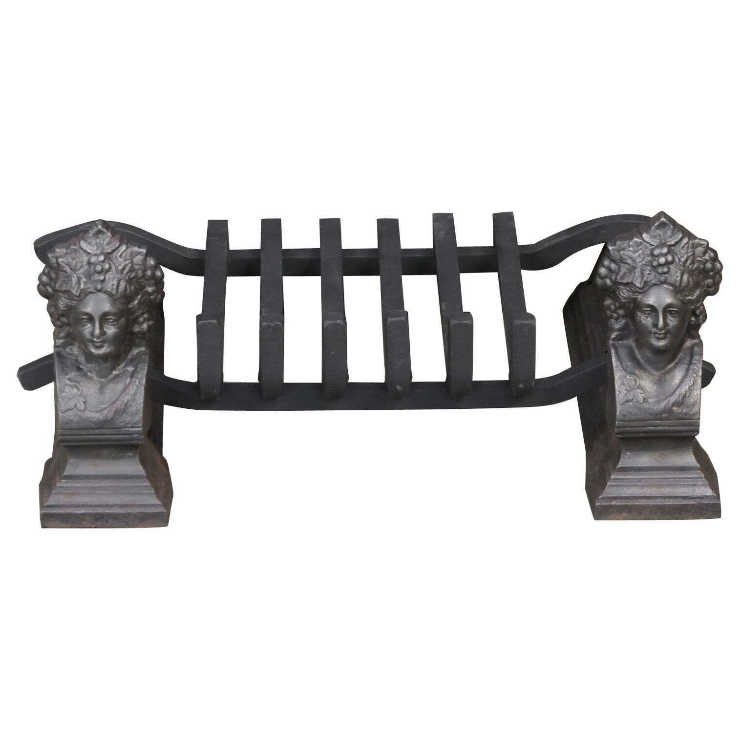 French Napoleon III Period Fireplace Log Grate