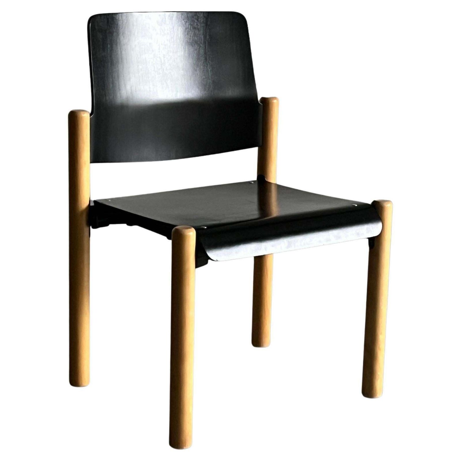 1 Of 20 Vintage Mid Century Stackable Dining Chairs By Froscher Sitform, 1990s