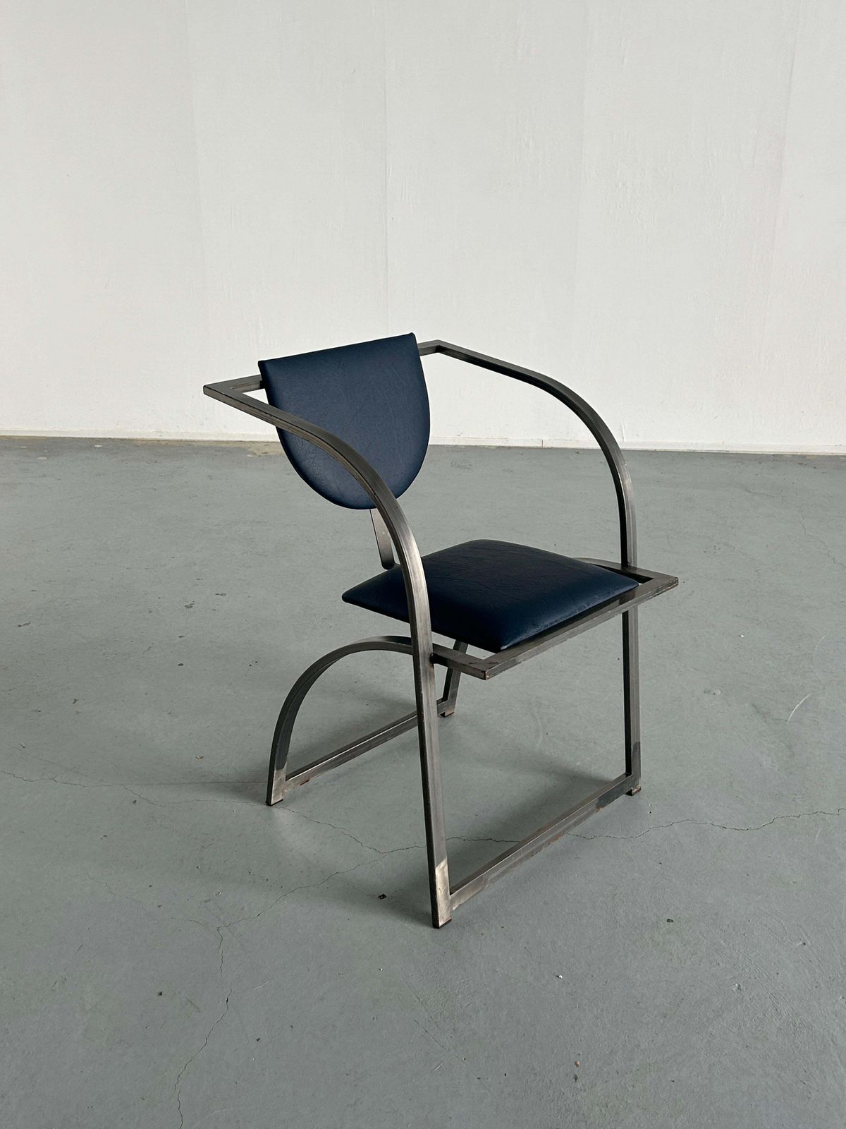 Memphis Design Postmodern Geometrical 'Cosinus' Chair By Kff, 80s Germany photo for sale