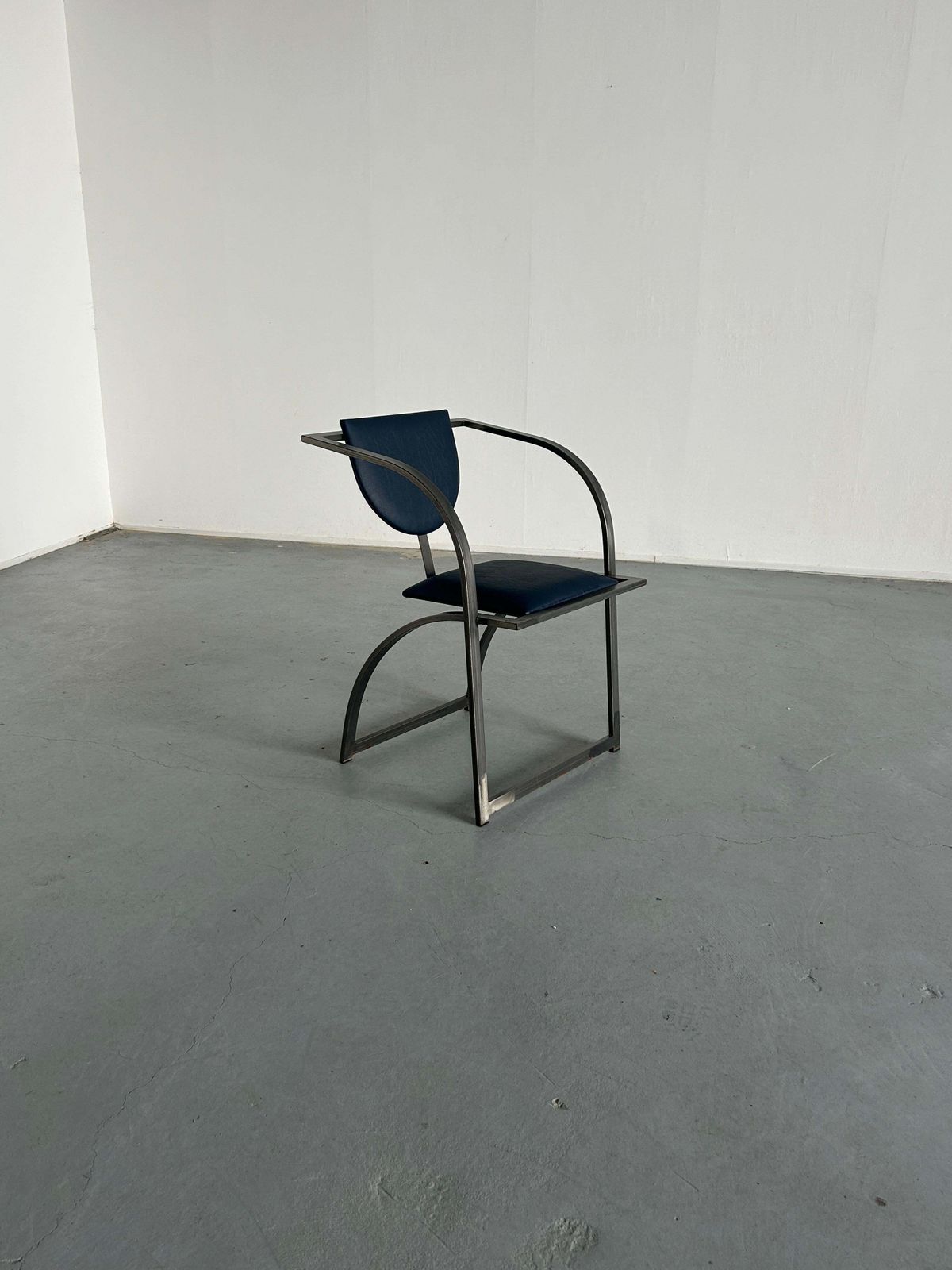 Memphis Design Postmodern Geometrical 'Cosinus' Chair By Kff, 80s Germany photo 239.0