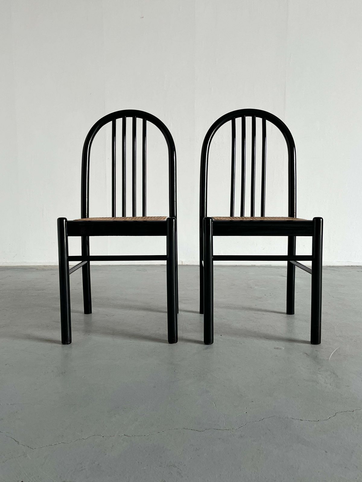 photo for sale 1 Of 30 Vintage Italian Mid Century Modern Bentwood Bistro Chairs, 1970s Italy