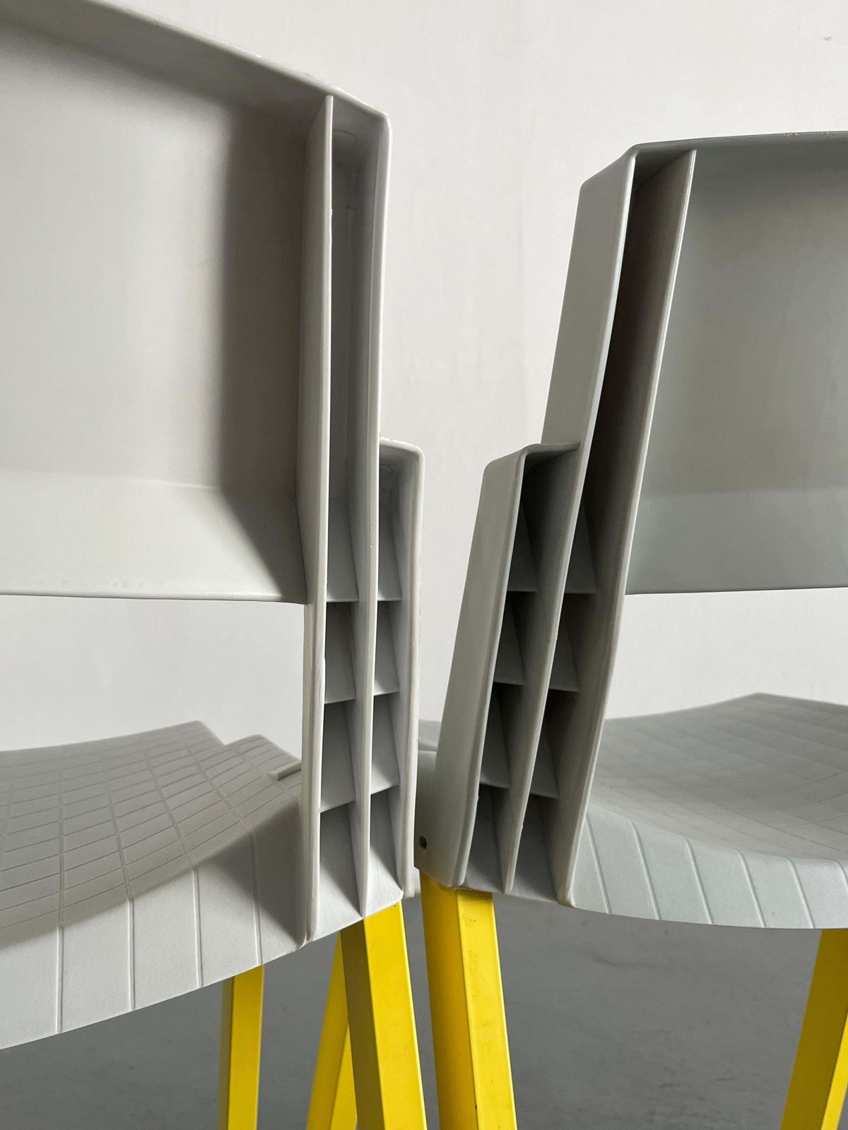 Set Of 4 Postmodern 'City' Chairs By Paolo Orlandini And Roberto Lucci For Lamm photo vinterior