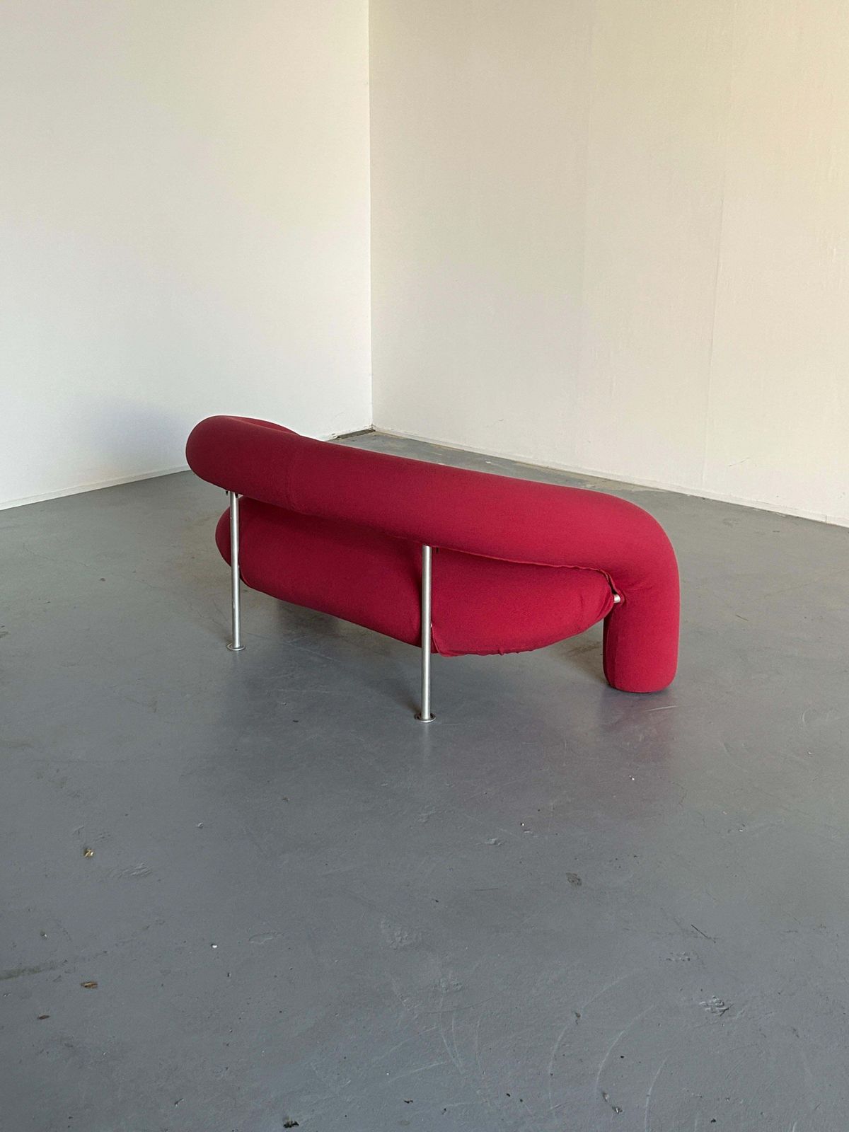 Sculptural Tube Sofa By Anna & Carlo Bartoli For Rossi Di Albizzate, 1990s Italy photo buy