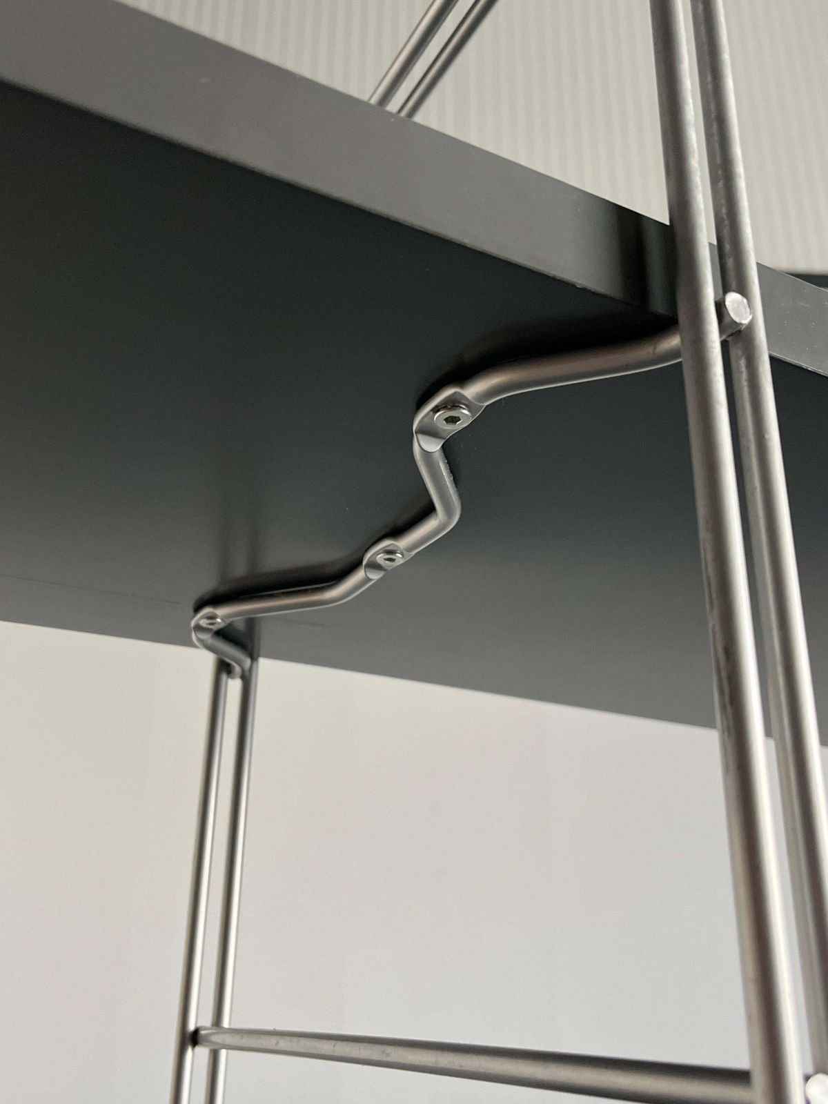 photo furniture Vintage Ikea 'Enetri' Shelf By Niels Gammelgaard For Ikea, 1980s String Shelving