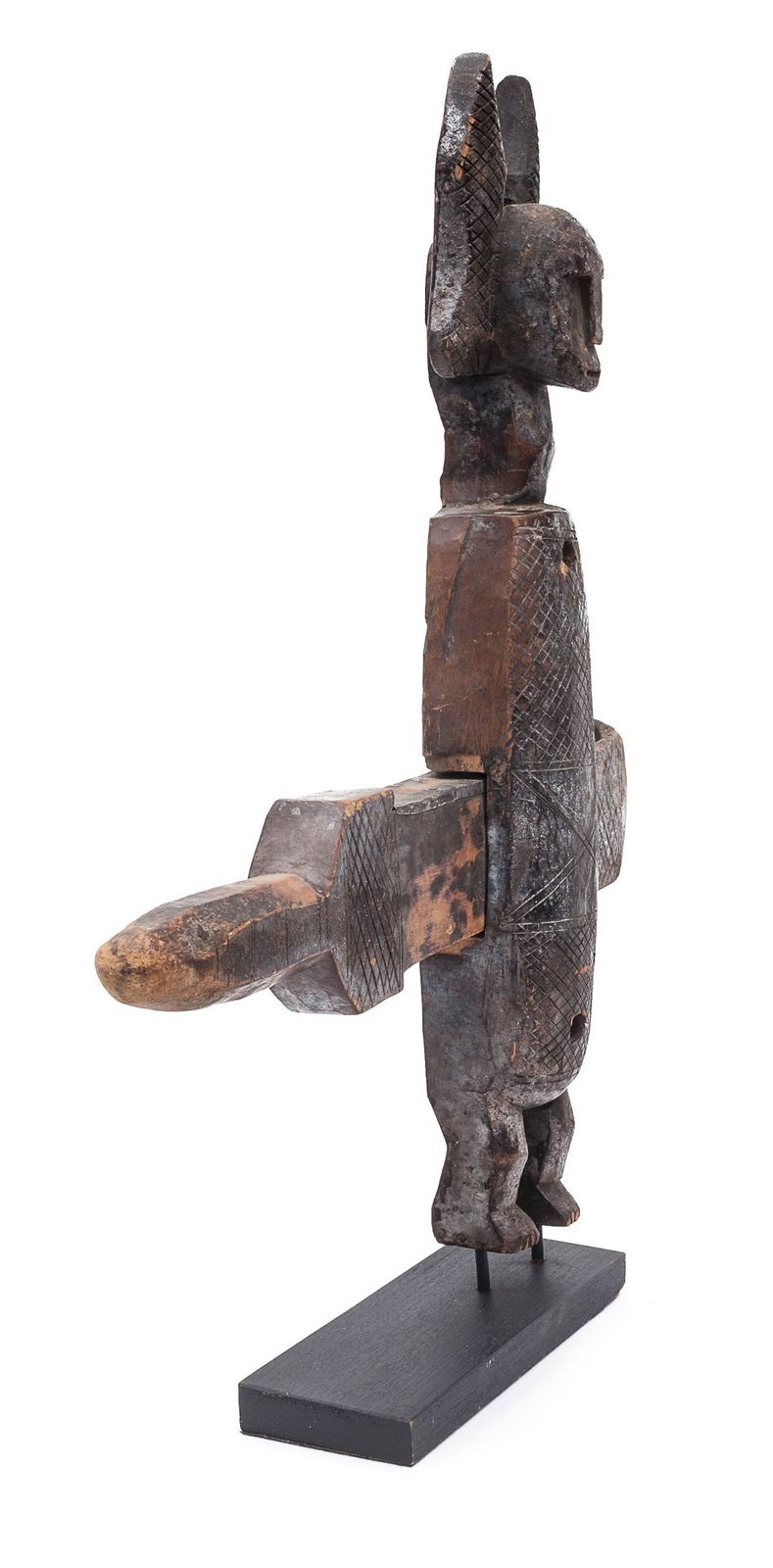 Dogon Attic Lock, 1930s, Vintage photo furniture