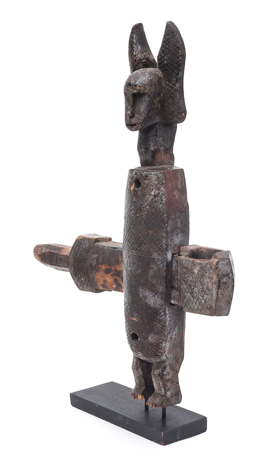 Dogon Attic Lock, 1930s, Vintage photo Home Fixtures