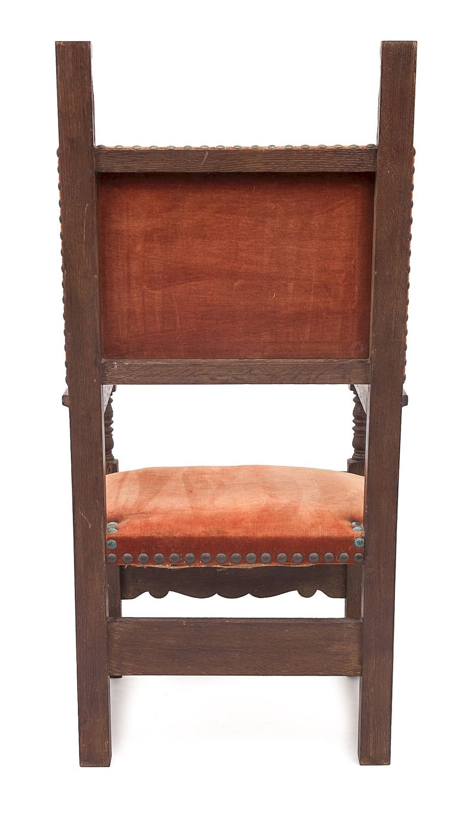 Ceremonial Armchair In Palm Wood, 1920 photo Furniture