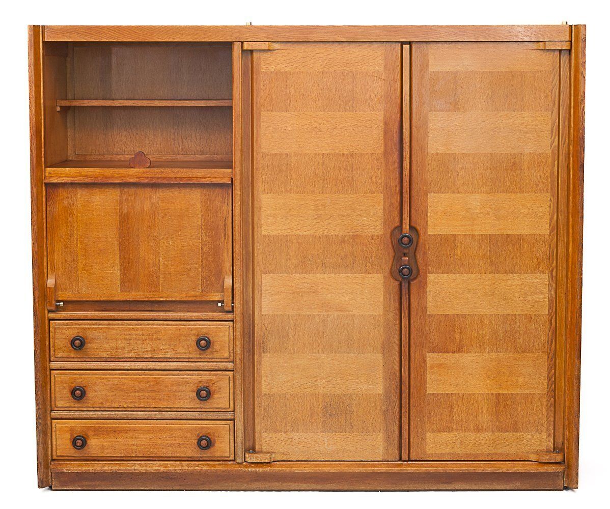 Pair Of Guillerme And Chambron Wardrobes photo furniture