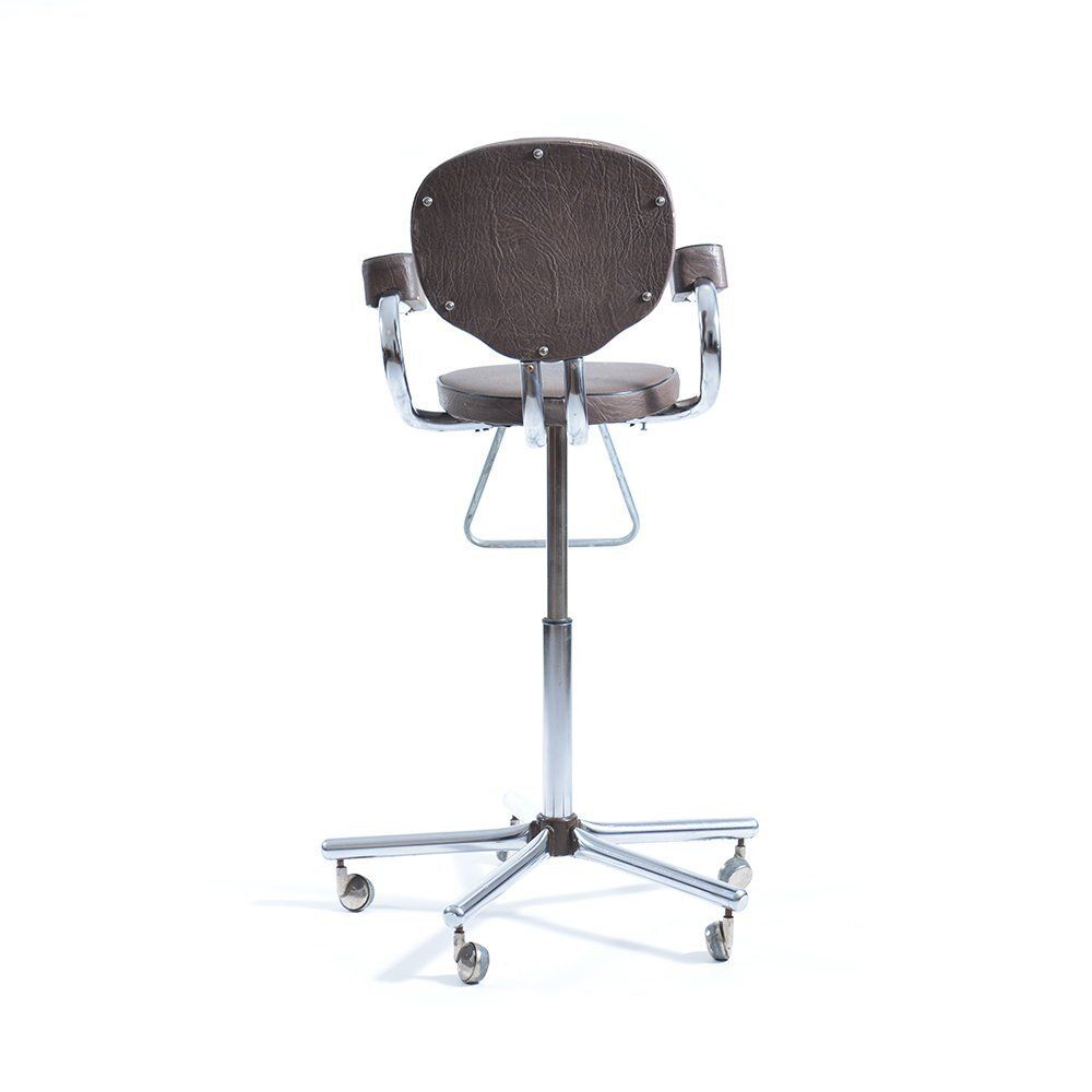 197.0 Children Barber Chair, Kovona 1970s photo