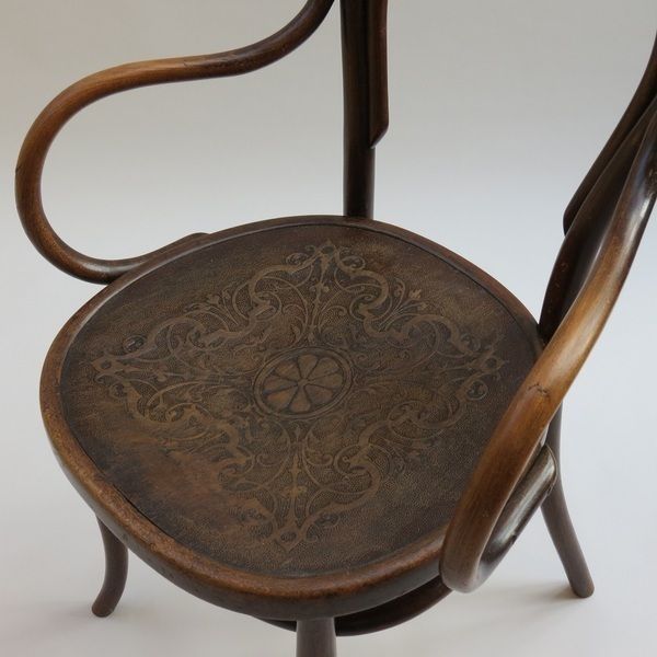 Bentwood Chair With Arms Model No 14 Art Nouveau Chair Thonet Austria 1890 photo Furniture