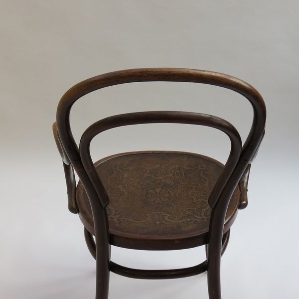 Bentwood Chair With Arms Model No 14 Art Nouveau Chair Thonet Austria 1890 photo vinterior