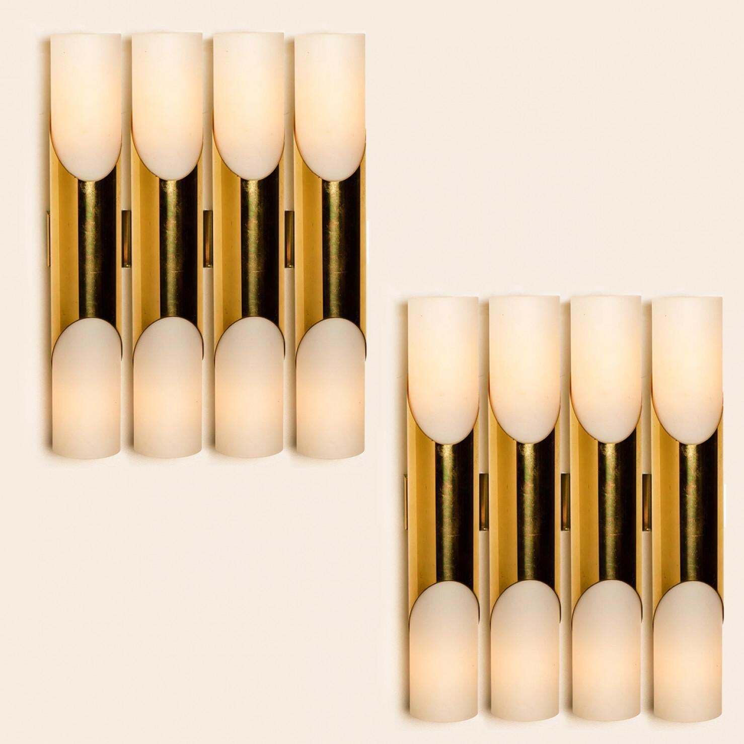 Pair Of Wall Sconces Or Wall Lights In The Style Of Raak, 1970 photo furniture
