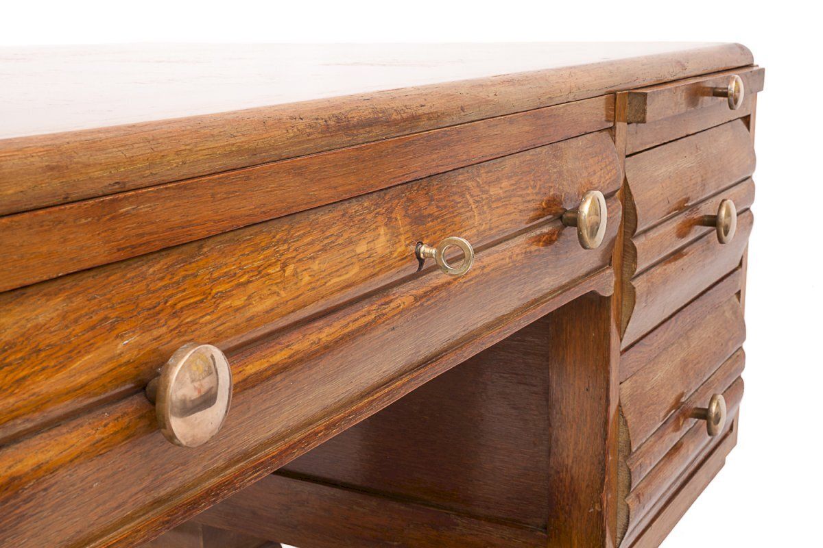 photo for sale Charles Dudouyt Art Deco Desk, 1930