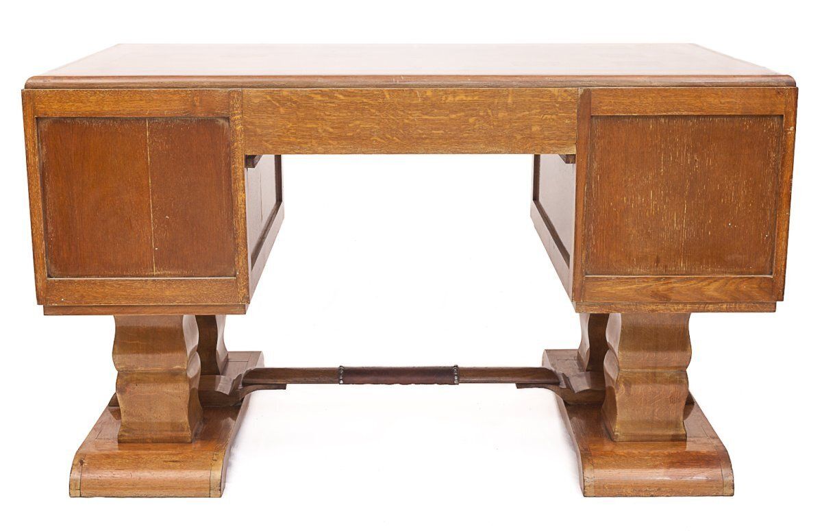 photo vinterior Charles Dudouyt Art Deco Desk, 1930