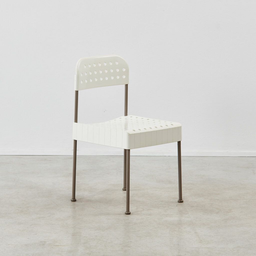 Pair Of Enzo Mari Box Chairs Aleph Atlantide, Italy, 1971 photo furniture