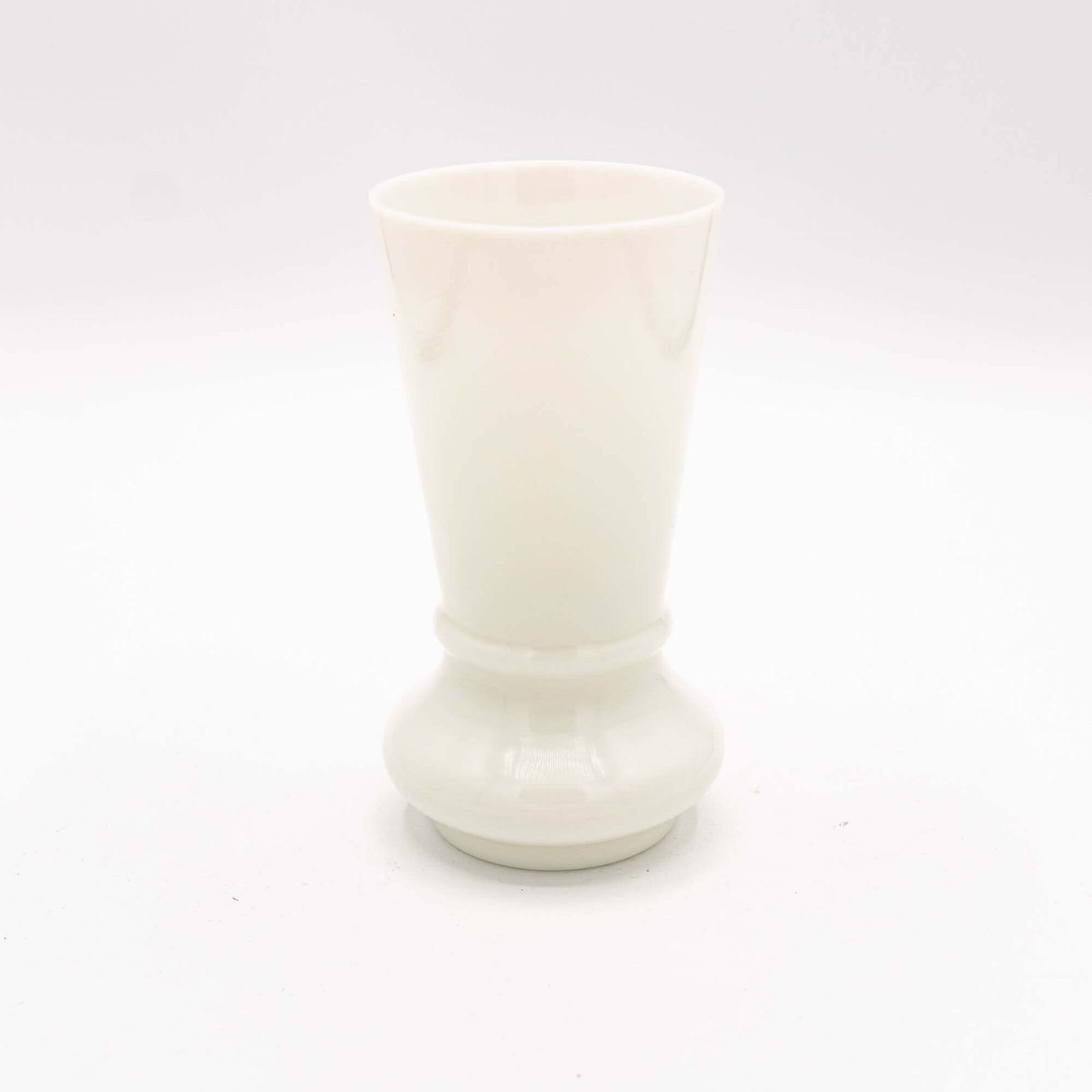 French Art Deco Opaline Vase, From The 1920s