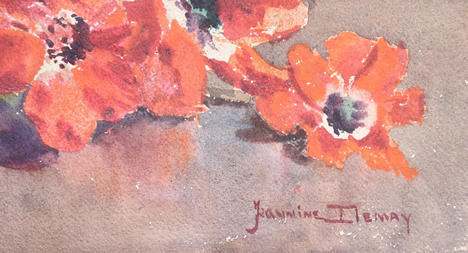 Jeannine Demay, Anemones (Circa 1920) photo furniture