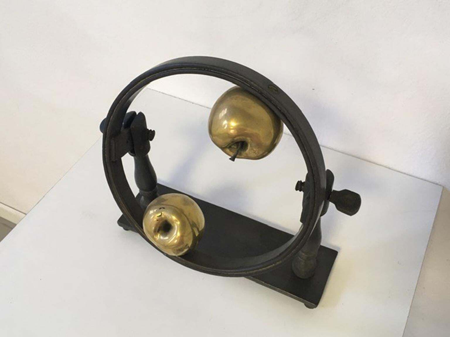photo furniture 1980 Italy Post Modern Abstract Bronze Sculpture Little Universe On Earth