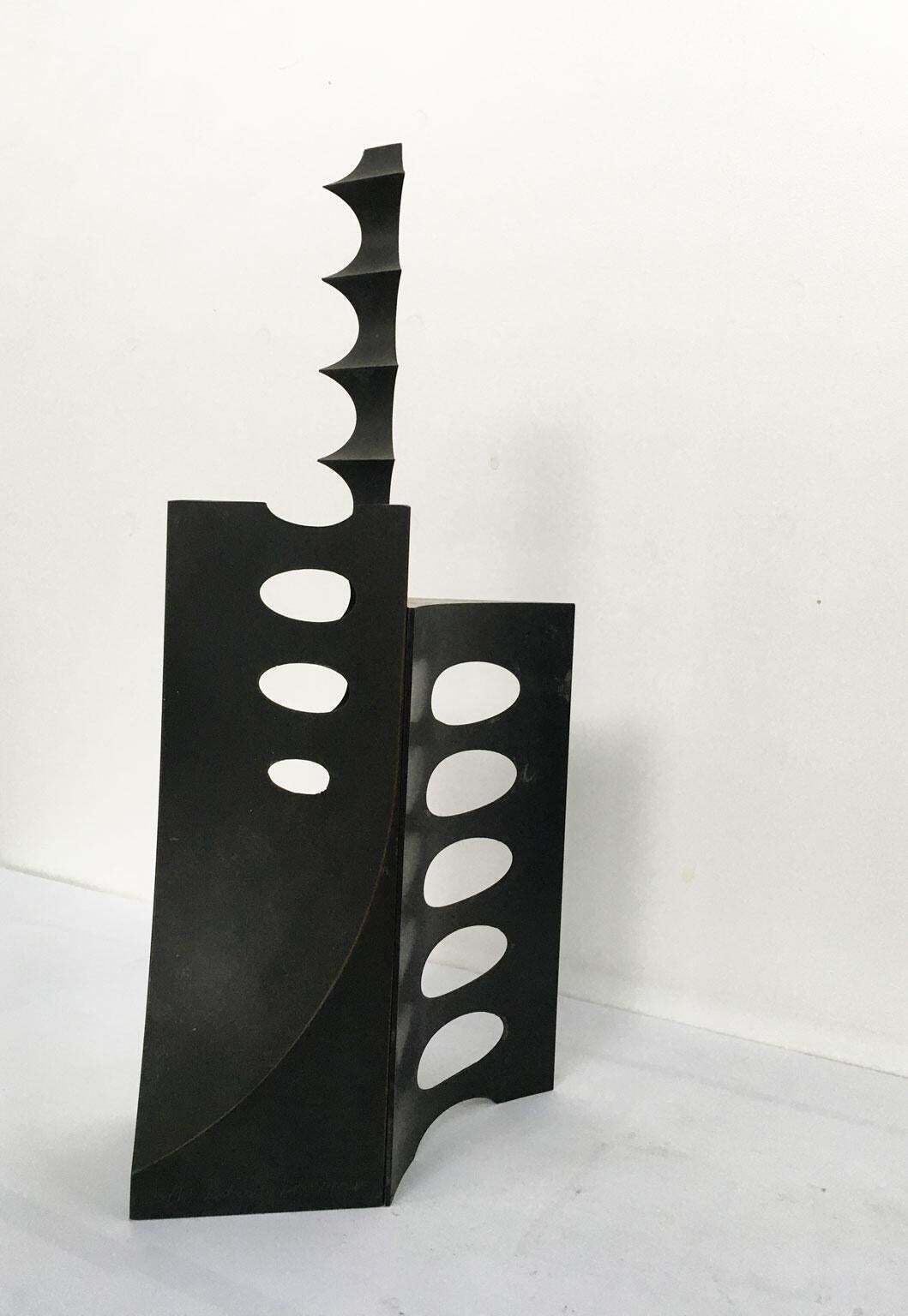 1975 Bronze Abstract Sculpture Roberto Vecchione Scultura Spezzata photo vinterior