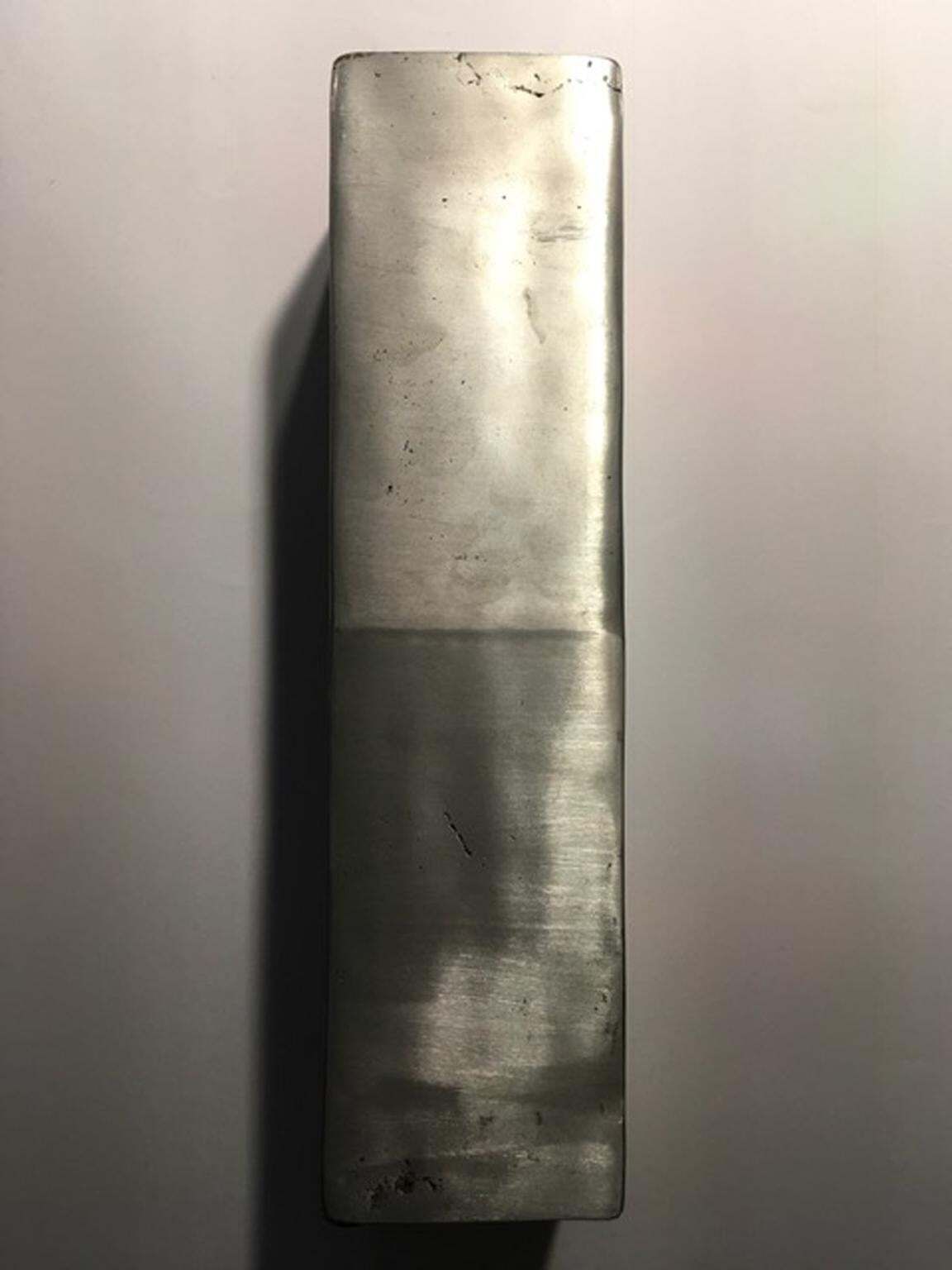 Africa Organic Modern Pair Of Cast Lost Wax Aluminum Vases photo vinterior