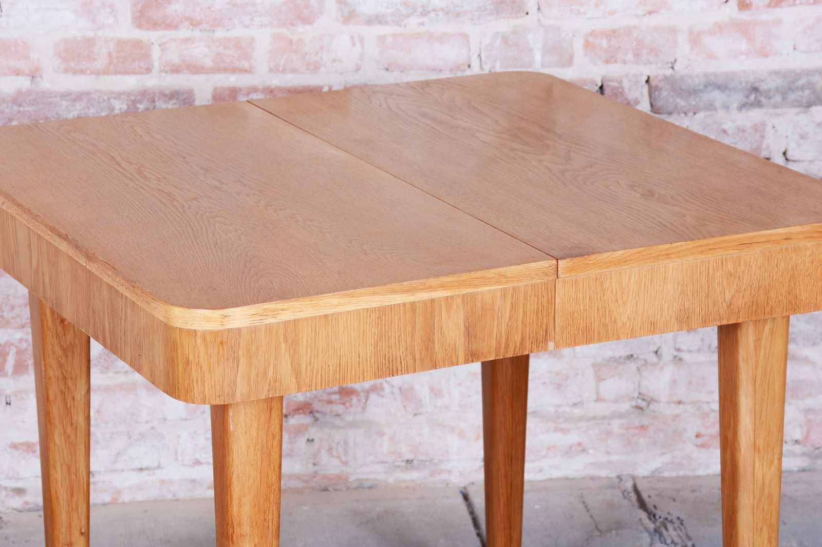 Furniture Extendable Art Deco Dining Table, By Jindřich Halabala, Up Závody, Czech, 1940s photo