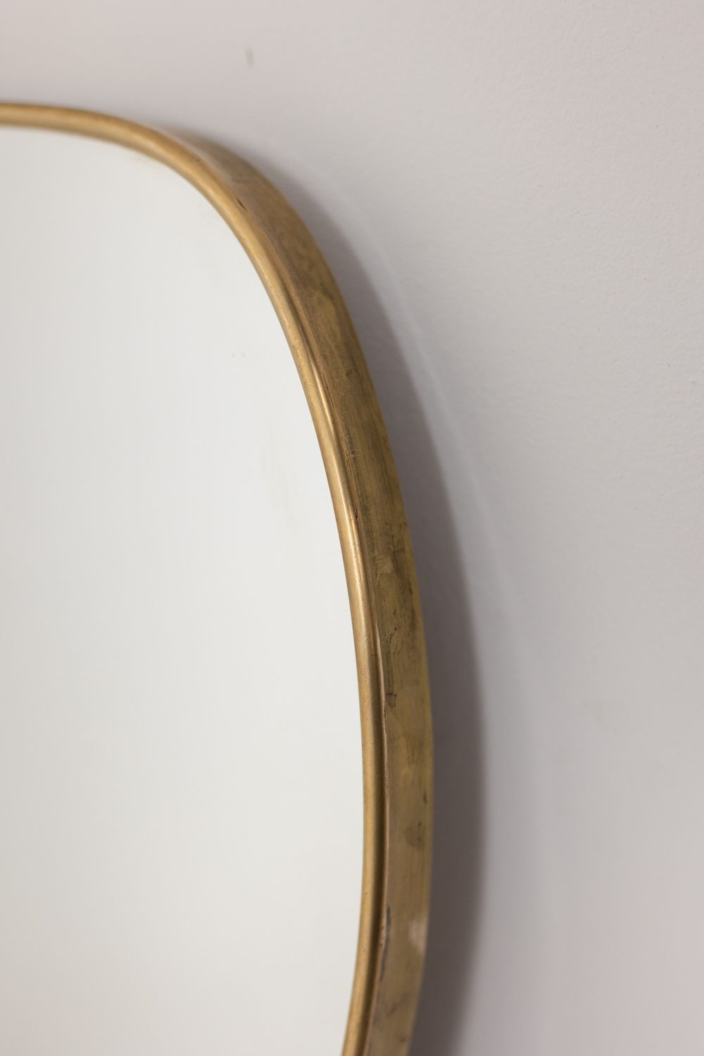 Pair Of Mirrors In The Style Of Gio Ponti. Circa 1970. photo Home Decor