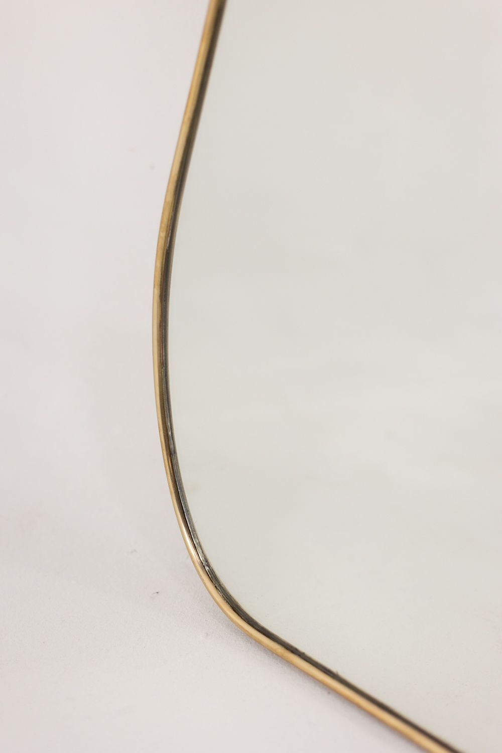 Pair Of Mirrors In The Style Of Gio Ponti. Circa 1970. photo vinterior