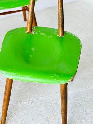 photo buy Eetkamerstoelen Van Ton, Ca. Jaren 1960, Set Van 4