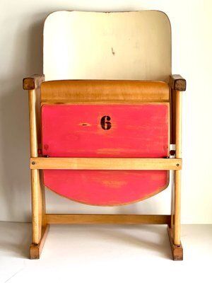 Vintage Cinema Seater From Ton, 1960s photo furniture