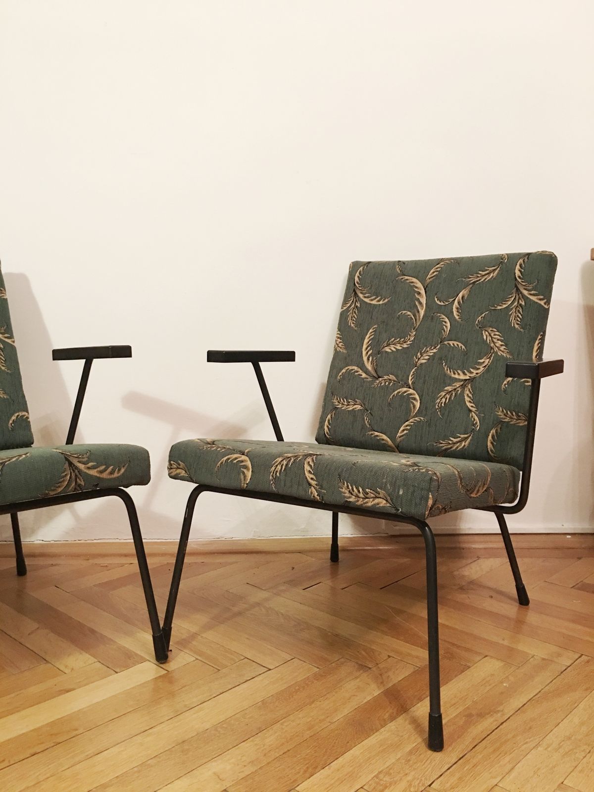 Vintage 415 /1401 Armchairs By Wim Rietveld For Gispan, 1950s, Pair photo furniture
