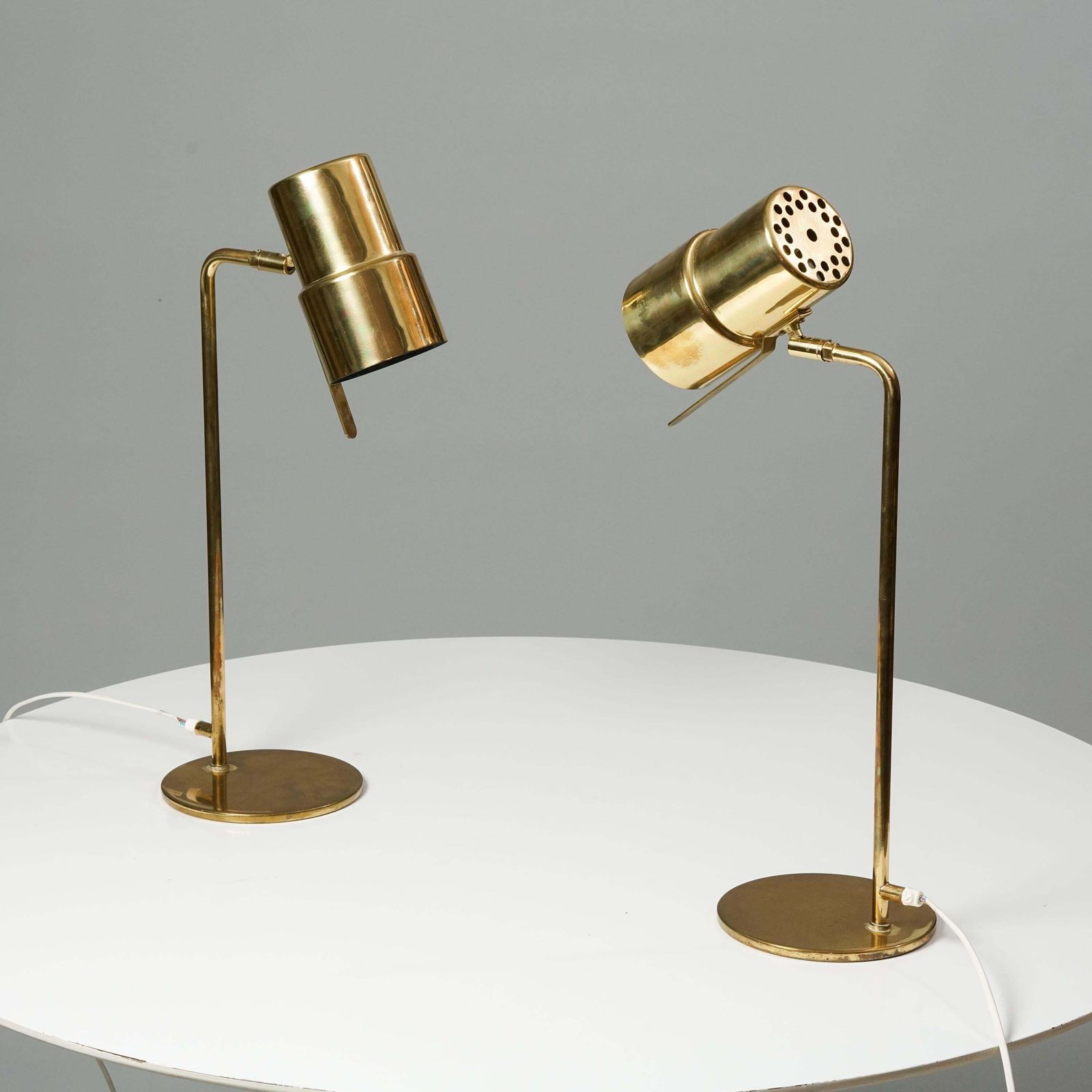 Rare Pair Of Model G154 Table Lamps, Hans Agne Jakobsson, Ab Markaryd, 1960s photo furniture