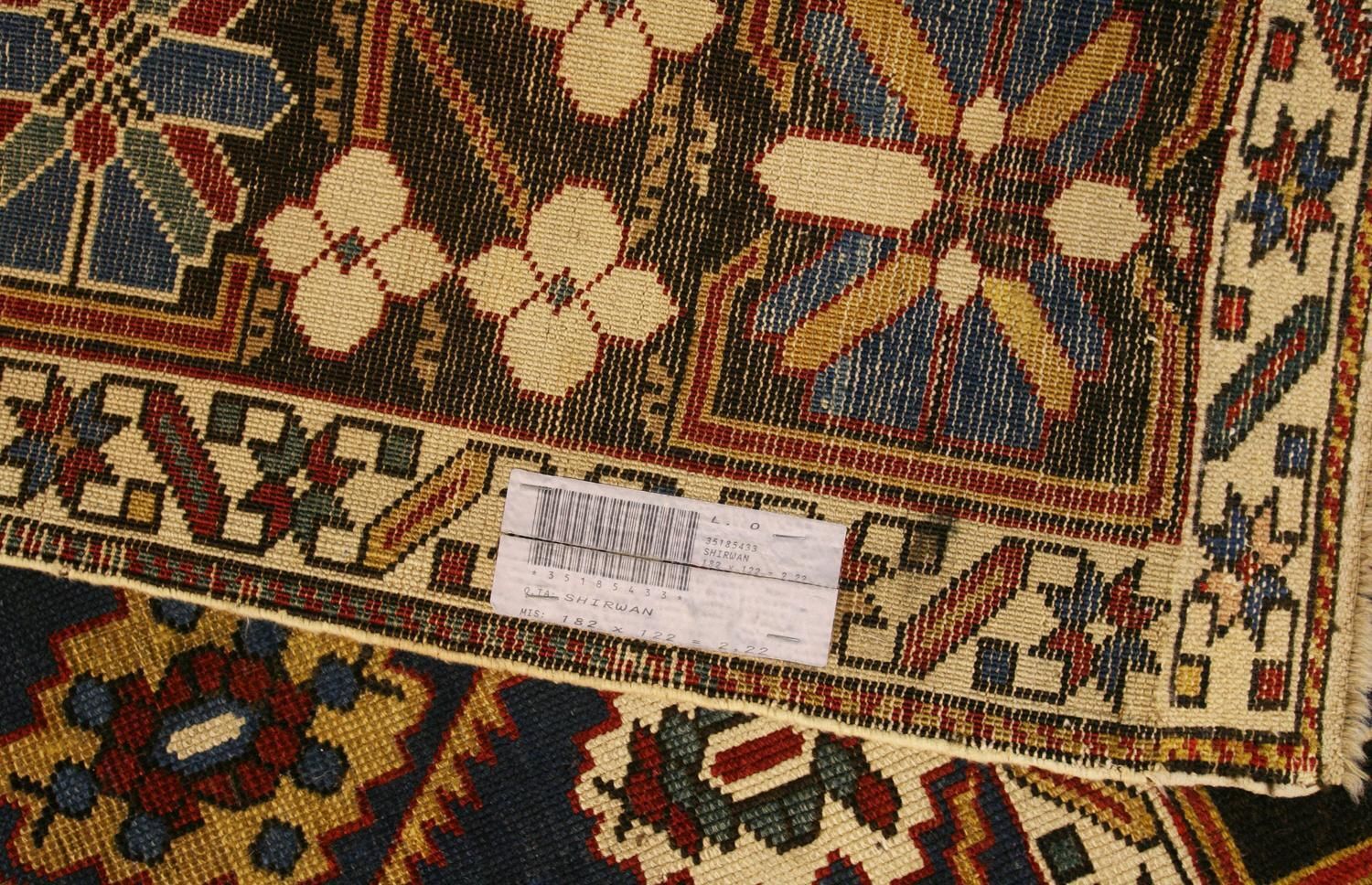 Antique Caucasian Large Scale Lattice Design Shirvan Wool Rug, 1880 1900 photo furniture