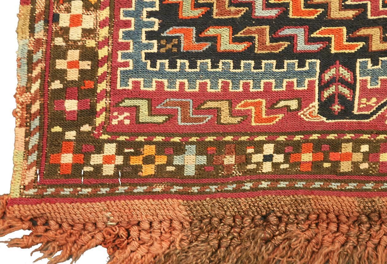 Kilim Rug Caucasian Sileh Dragon Design photo furniture